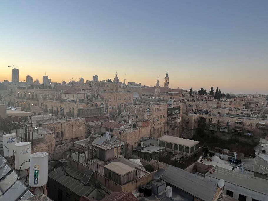Very Nice Apartment With View Of All The Old City Jerusalem Exterior photo